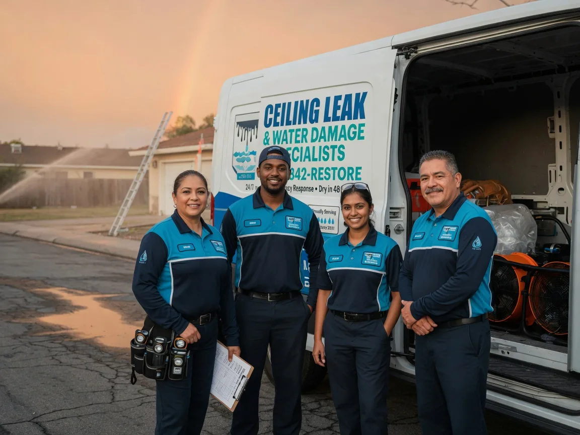 Ceiling Leak Cleanup company in Bohannon, VA